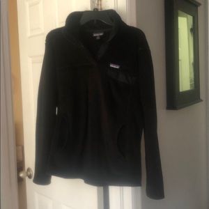 Patagonia black sweater sz xl EUC